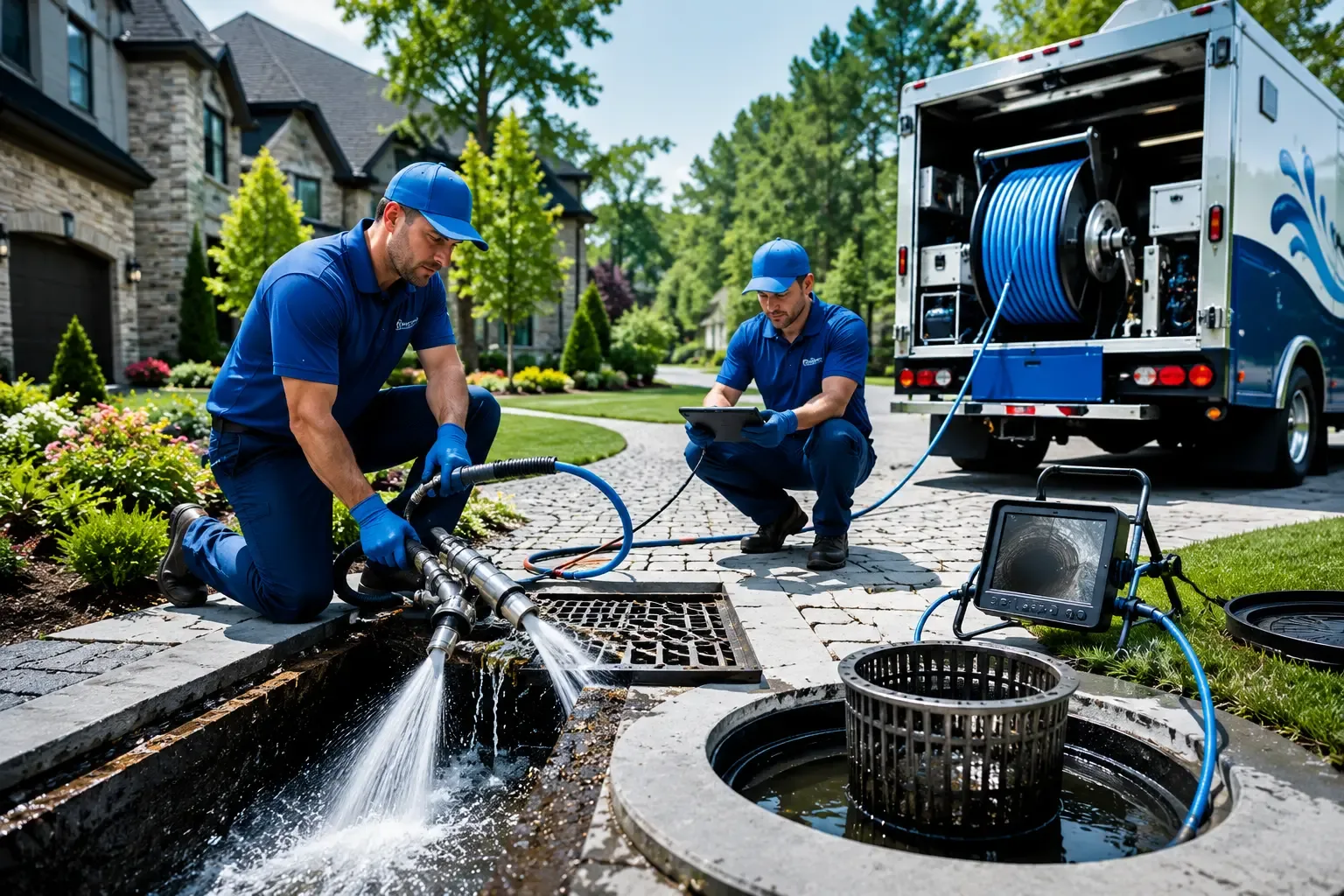 Local outdoor drain cleaning professionals in Auburn, WY
